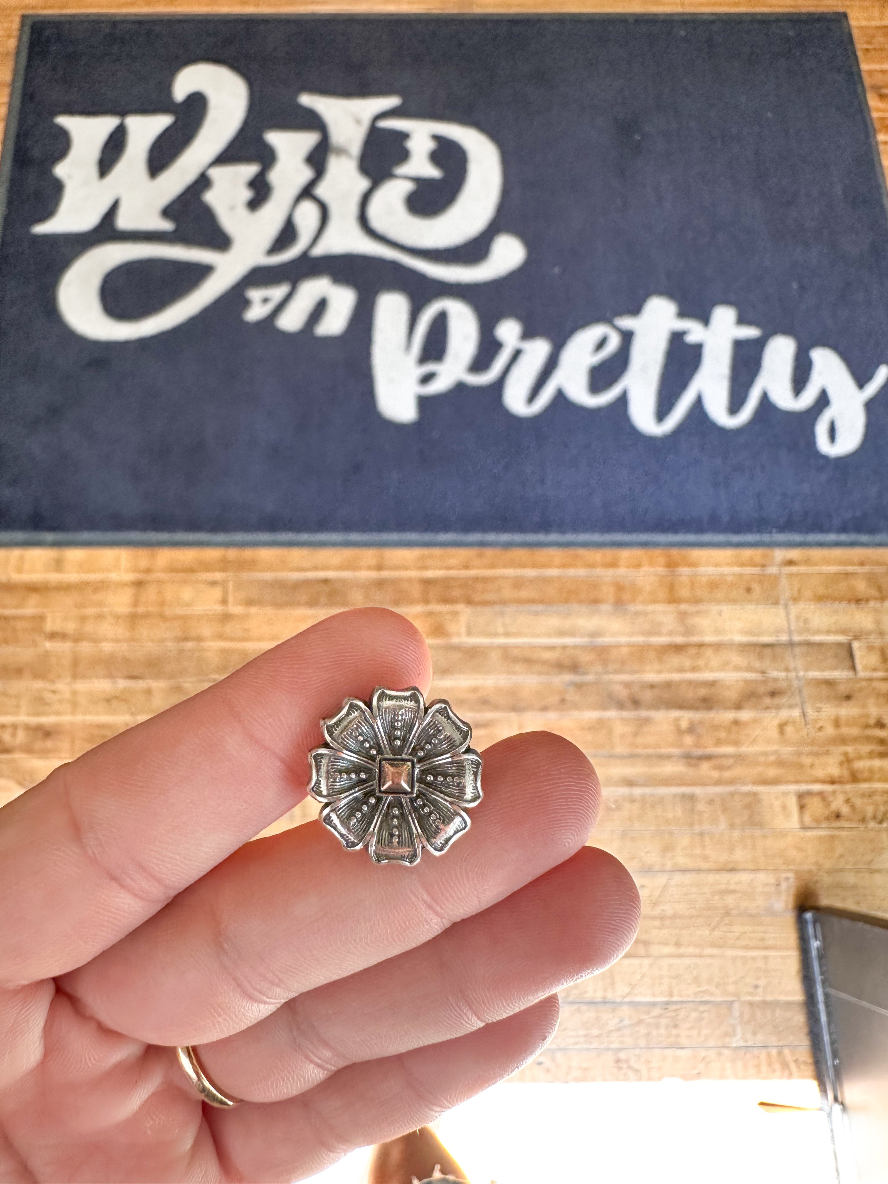 Concho Decorative Pin