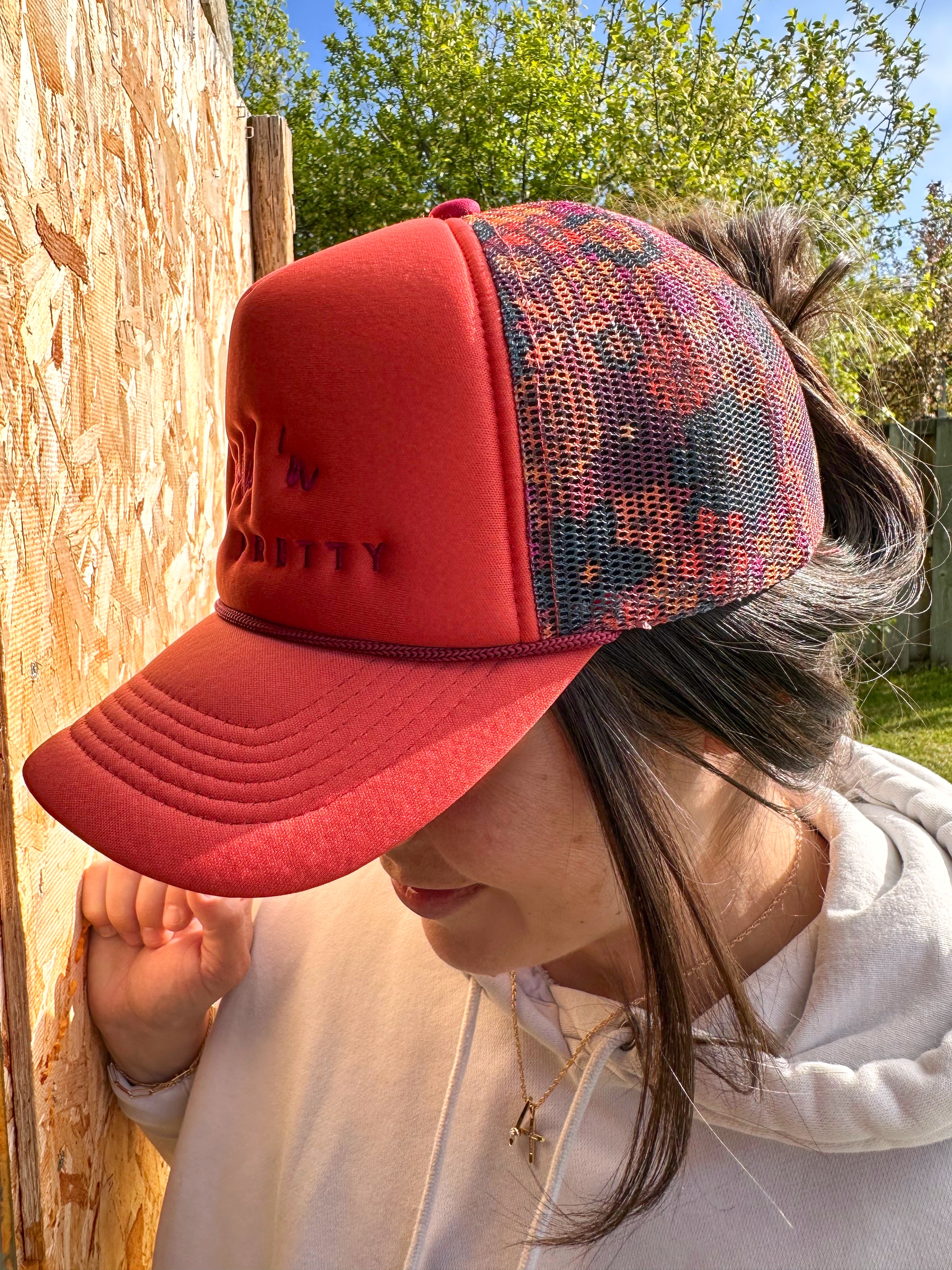 Flower Power Wyld 'n Pretty Trucker Hat