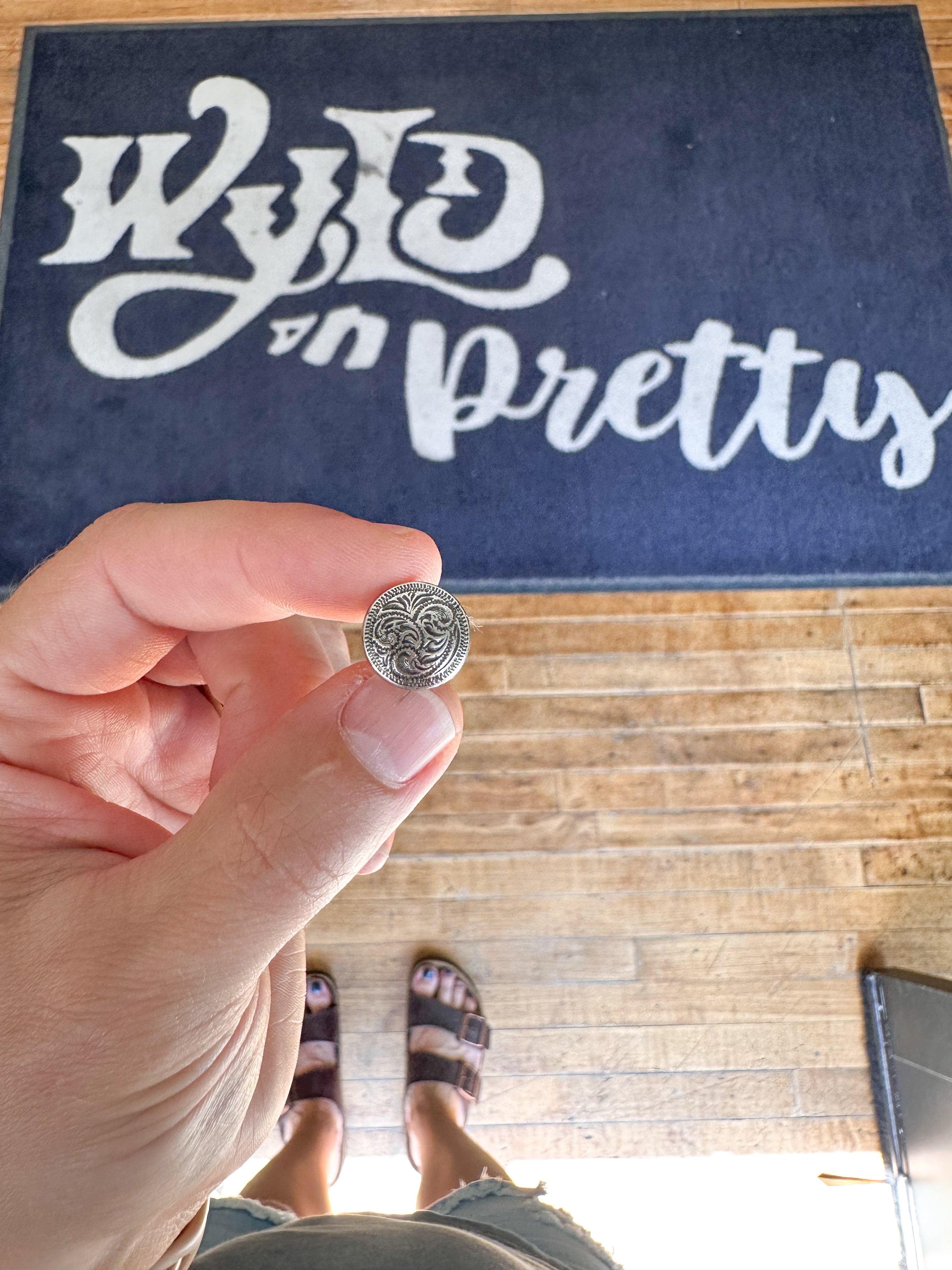 Concho Decorative Pin