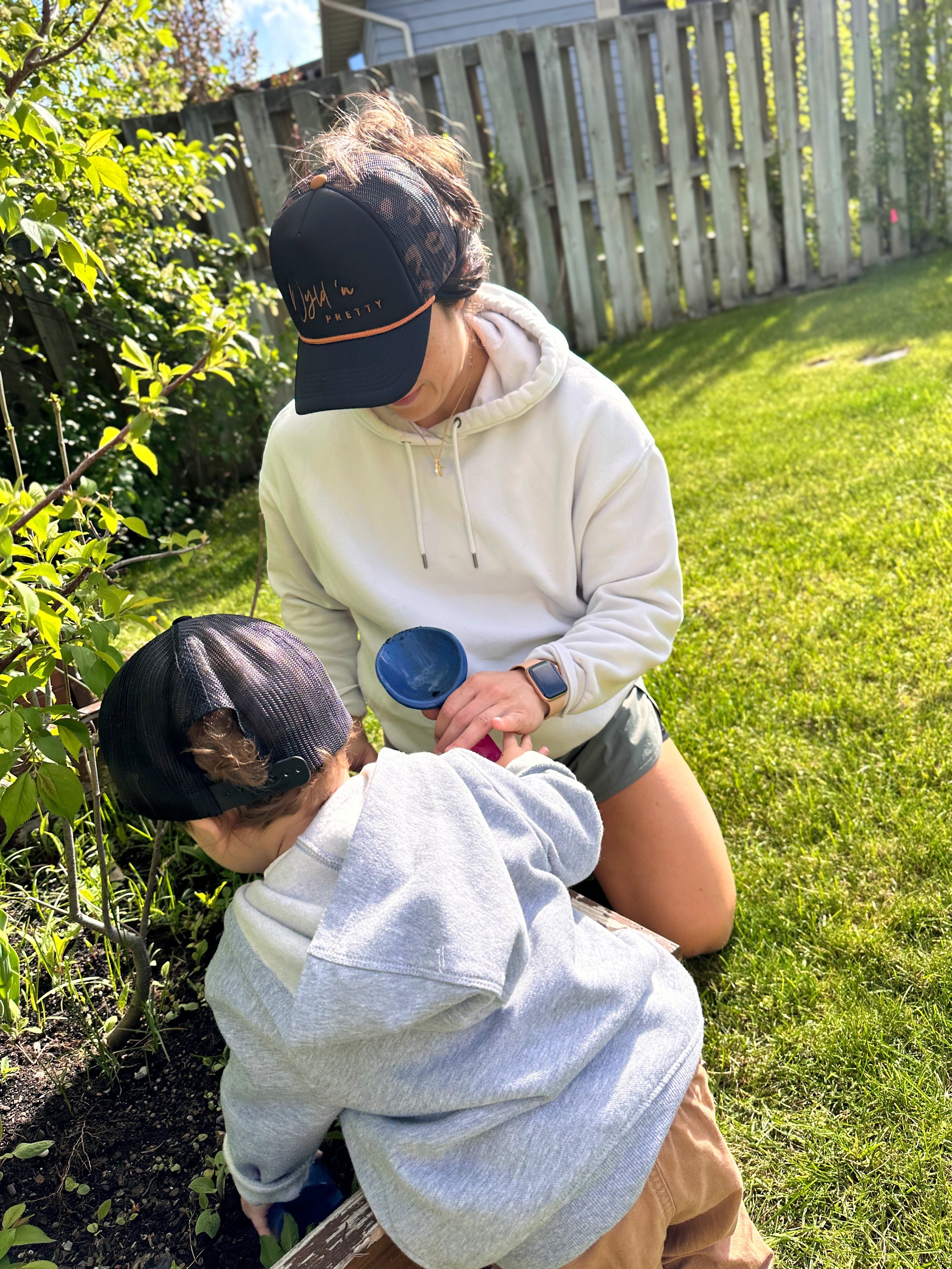 **PREORDER** Leopard Print Wyld 'n Pretty Trucker Hat