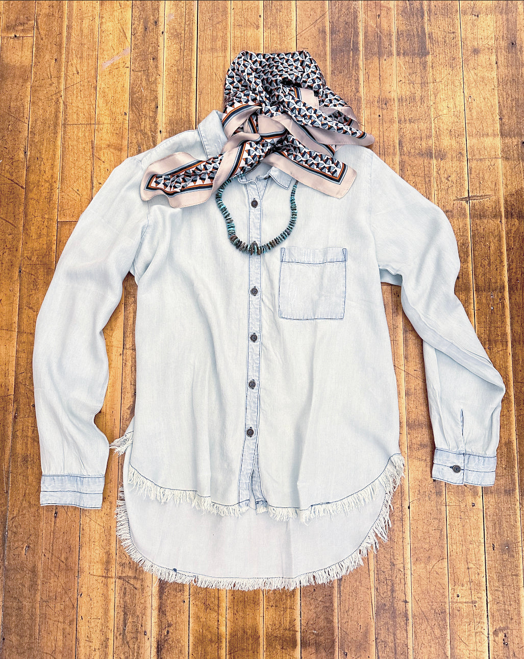 No Blues Button Down