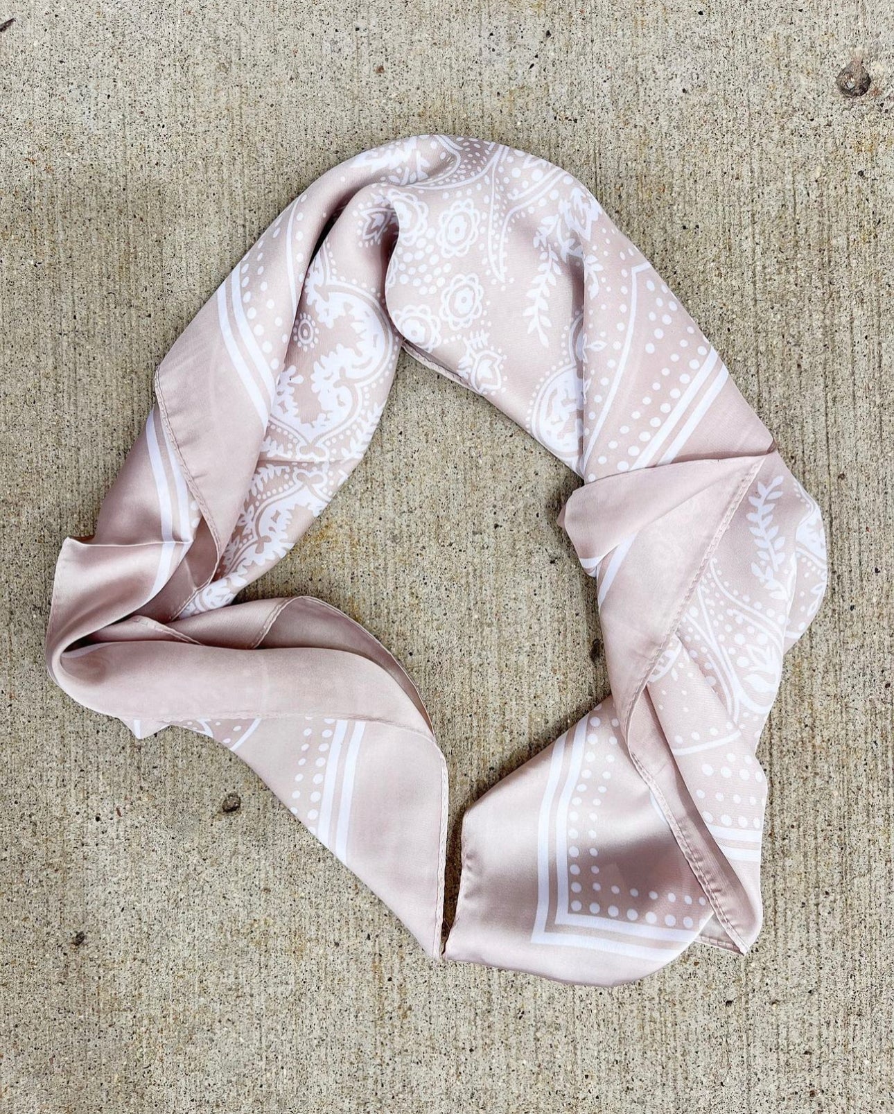 Fancy Silky Scarf