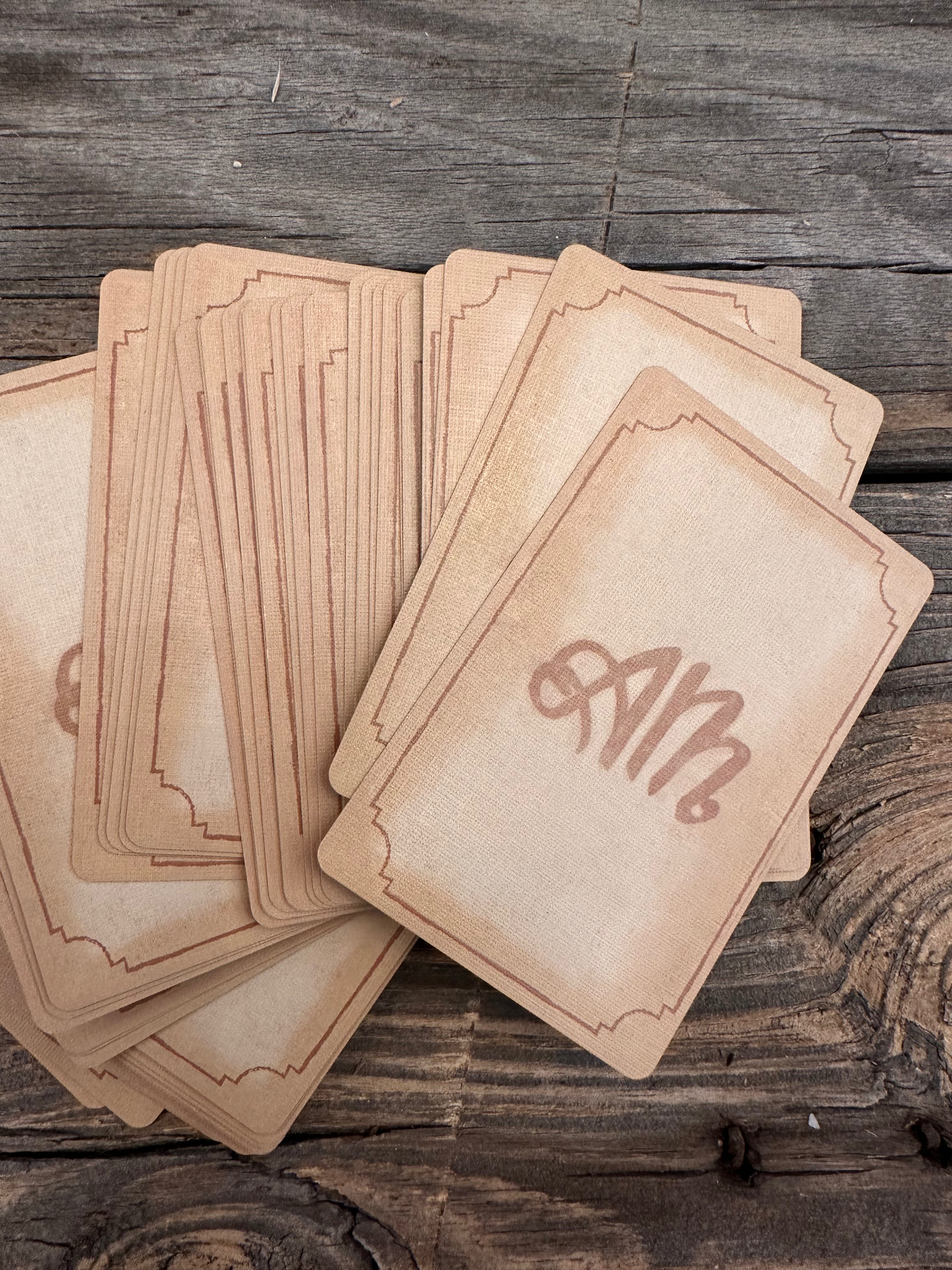Western Art Playing Cards- ORIGINAL DECK