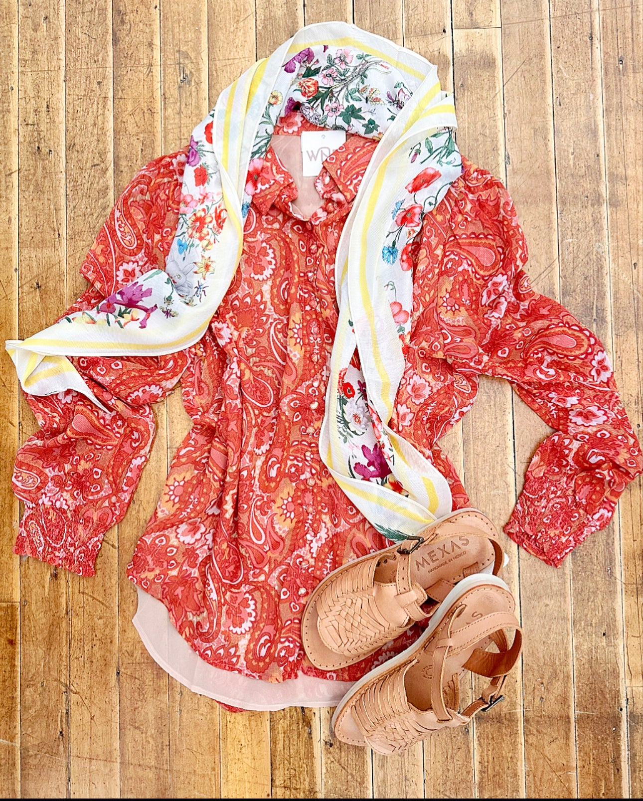 Summer Love Button Down