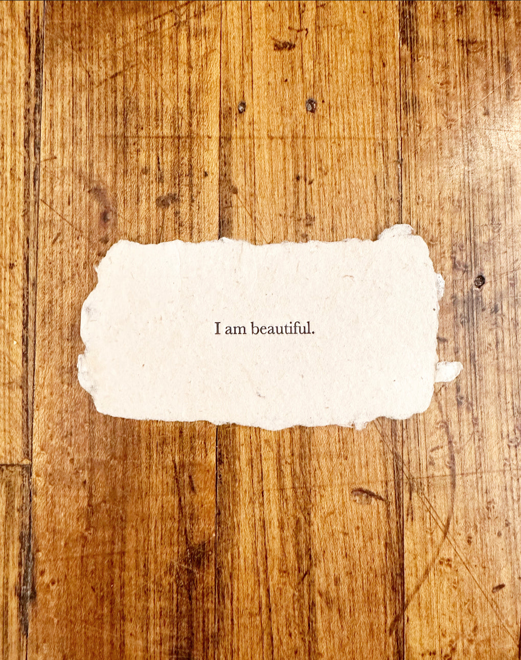 Affirmation Bookmark