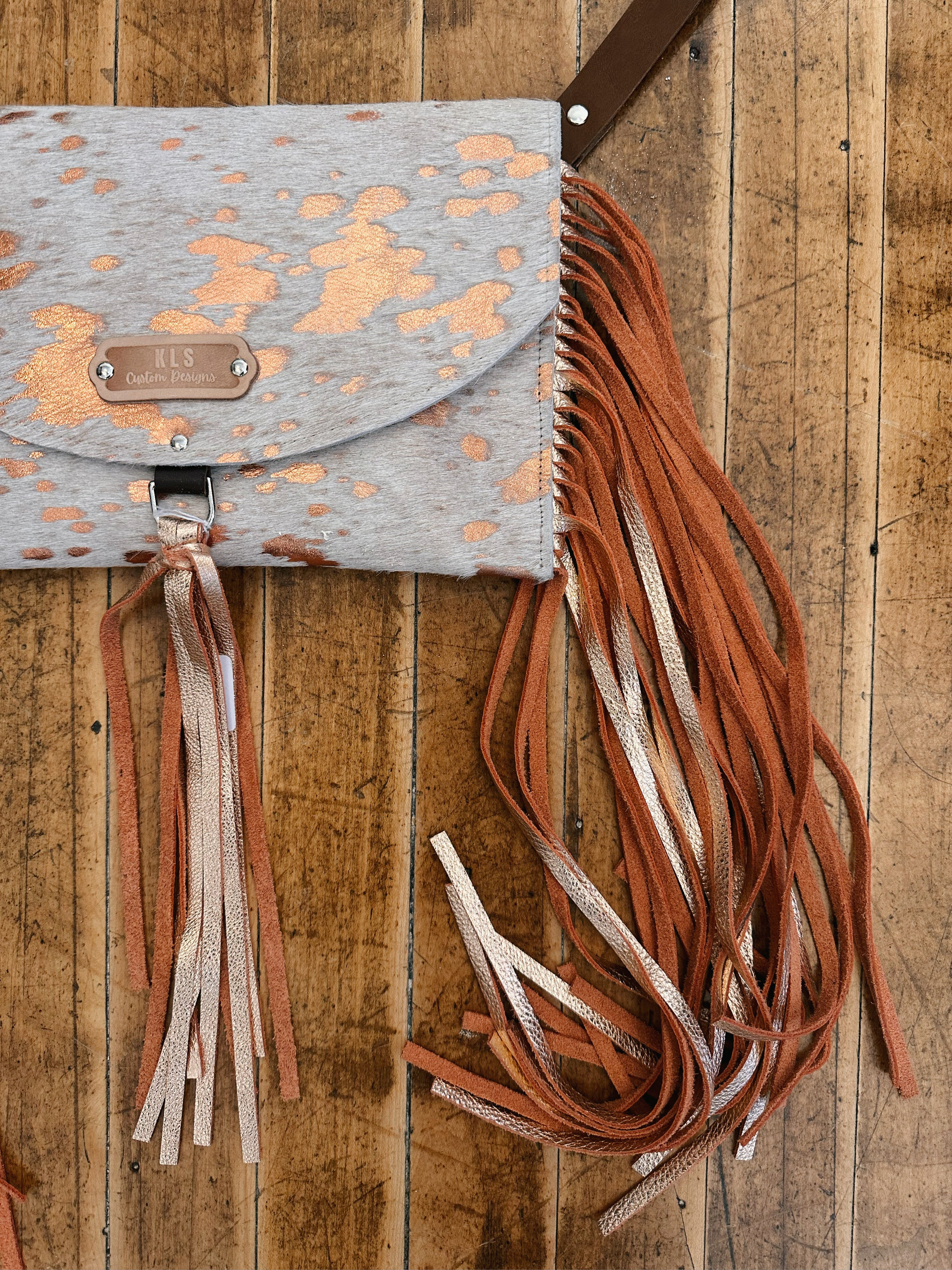 KLS Rose Gold Acid Wash Multi-Bag