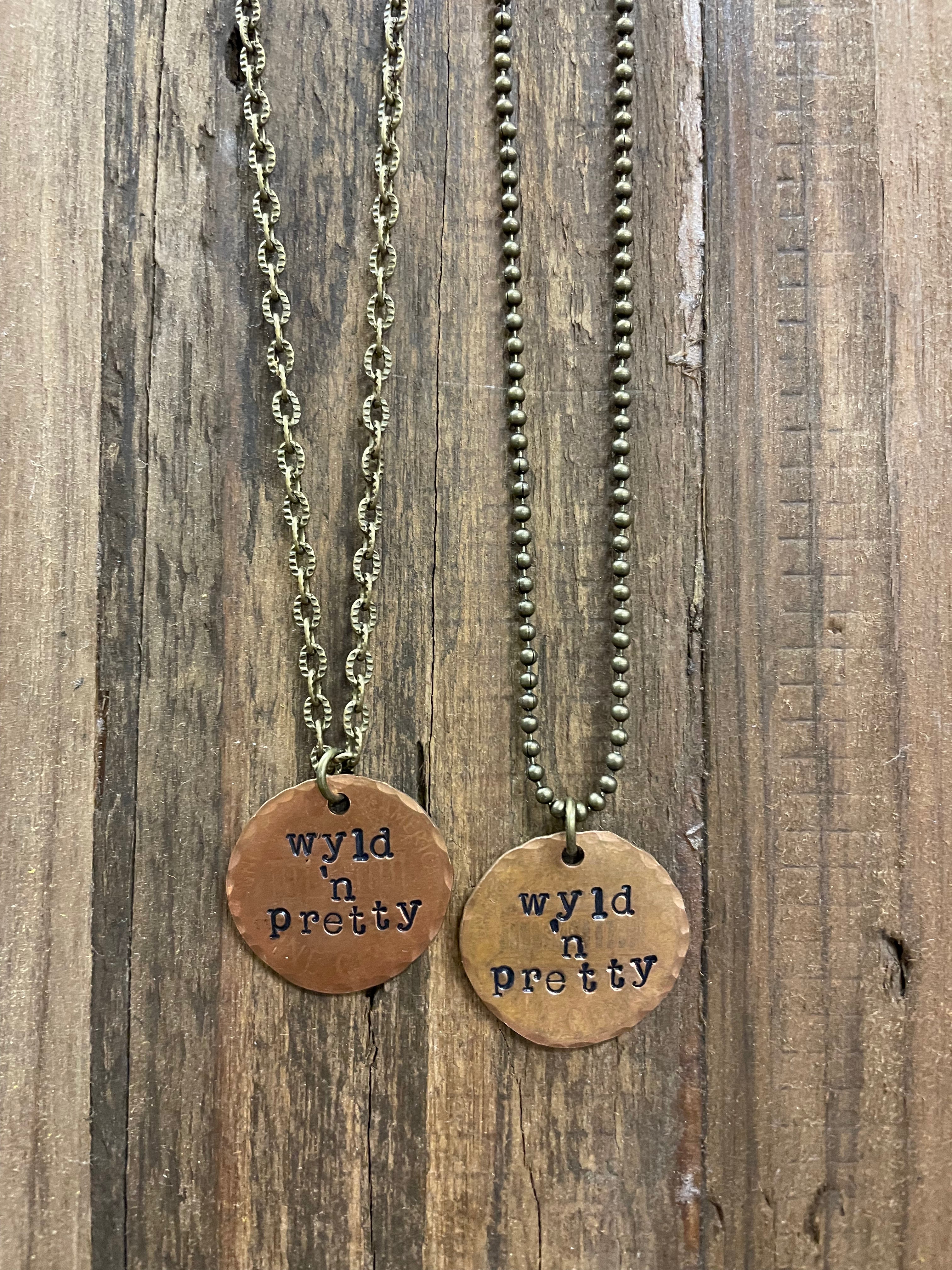 Wyld 'n Pretty Penny Necklace